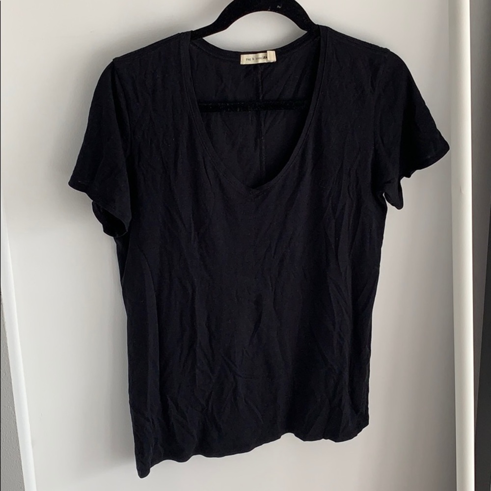 Black V-neck T-shirt from Rag & Bone
